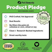 Pumpkin Fiber Powder Supplement for Dogs - All Natural Dog Probiotic with Psyllium Husk, Pumpkin Seeds and Apple Pectin for Healthy Digestion (90 Scoops)