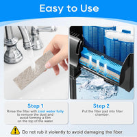 Replacement Filter Cartridges Compatible with Aqueon Quietflow 20 75 – Essentials for Fish - For Model 20 & 75, 6 Pack - image 2