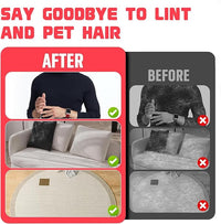 Upgraded Thickened Electrostatic Pet Hair Removal Gloves Brush,2025 New Reusable Cat Dog Hair Remover Grooming Gloves,Double Sided Washable Static Animal Fur Removal Tool for Couch,Carpet, Clothes,Car