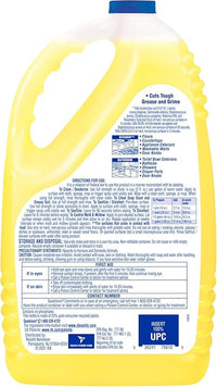 Lysol Multi-Surface Cleaner, Sanitizing and Disinfecting Pour, to Clean and Deodorize, Sparkling Lemon and Sunflower Essence, 144 Fl Oz