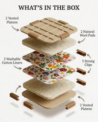 Microwave Flower Press Kit - 9 inch Flower Press Kit - image 3