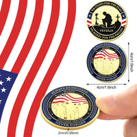 Landical 40 Pcs Military Challenge Coins Collection Set Bulk - Pretty - image 2