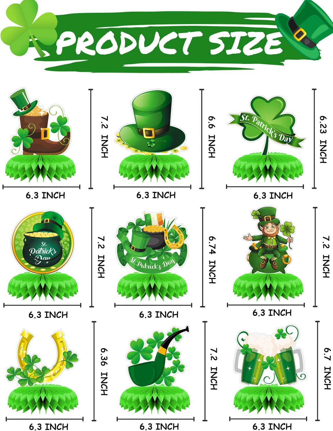 Halloween Table Decorations - St Patricks Day - image 4