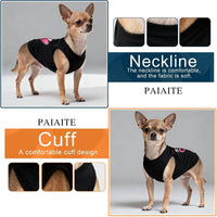 Discover Cozy Cotton Canine Wear: Soft, Lightweight - Yellow / 4XL-(50~90lb) | Back(~25.6") - image 4