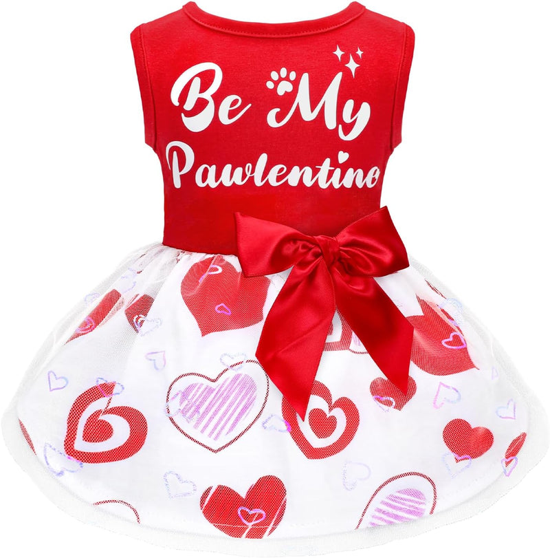 Dog Halloween Costumes Dog Dress Halloween Costumes for Dogs Funny - Be My Pawlentine / Small