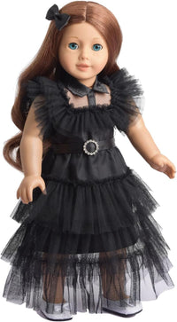18 Inch Doll Clothes Black Party Dress Costume Accessories for 18 - image 4