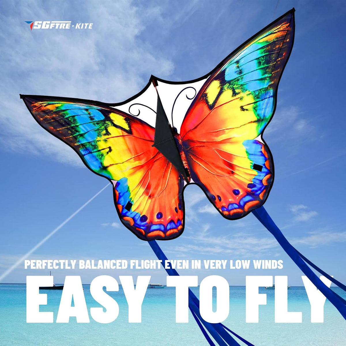SGftre Colorful Butterfly Kite - Chroma - image 3