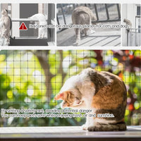 Cat Balcony Net, Steel Wire Reinforced, Anti-Fall Fence - 10 X 13 Ft - image 4