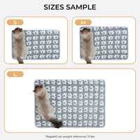 Luciphia 1 Pack 3 Blankets Super Soft Fluffy Premium Cute Cat Pattern - Dark Grey / 30x20 inch (Pack of 3) - image 3