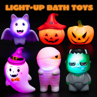 JOYIN 6 Pcs Halloween Light-Up Bath Toys - image 4