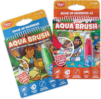Water Reveal Coloring Scripture Book for Kids. – Fun for Kids & Family - Book of Mormon 2 Pack