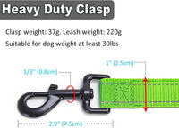 3 Handle Dog Leash 10FT Triple Handle Reflective Large Medium Dogs – Essentials for Dogs - Green - image 3