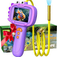 Kids Borescope Camera Toy with Lights for Boys and Girls Ages 3-12 – Fun for Kids & Family - Purple