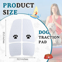 Dog Traction Pad Dog Paddle Board Kayak Accessories 21.2 x 15.3 Inch Non Slip Deck Grip Mat Surfboard Traction Good Grip EVA Foams for SUP Skimboard Paddleboard Surfboard