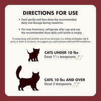 Immune Support for Cats – Daily Formula with Inulin, Beta-Glucan, Vitamin E, Omega-3s, Fermented Yeast & More! - Made for Picky Eaters