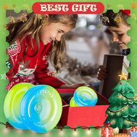 K2 Crystal Responsive Yoyo for Kids，Professional Yo-yo for Beginners – Fun for Kids & Family - Skyblue Yellow - image 2