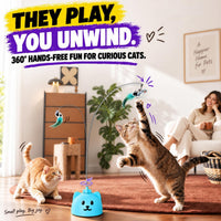Interactive Cat Toys for Indoor Cats - Blue - image 2