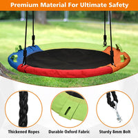Tree Swing, Saucer Swing, Multicolor - 48 Inch - image 2
