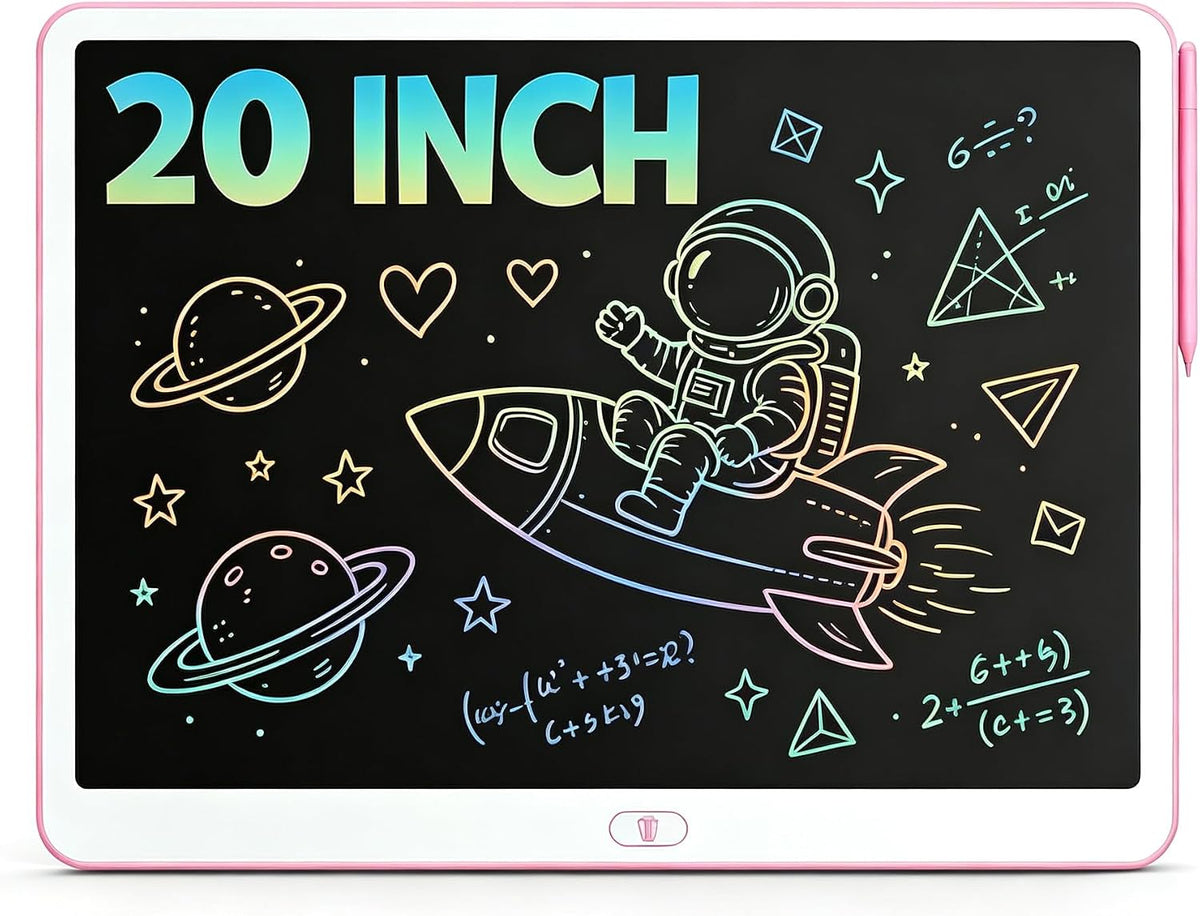 ORSEN LCD Writing Tablet 10 Inch - Pink / 20 inch