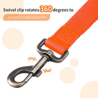 Hi Kiss Dog/Puppy Obedience Recall Training Agility Lead - 30 Feet / T3:Large Dog Thicken orange - image 2