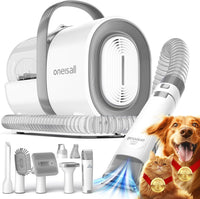 oneisall Dog Grooming Vacuum - Gray