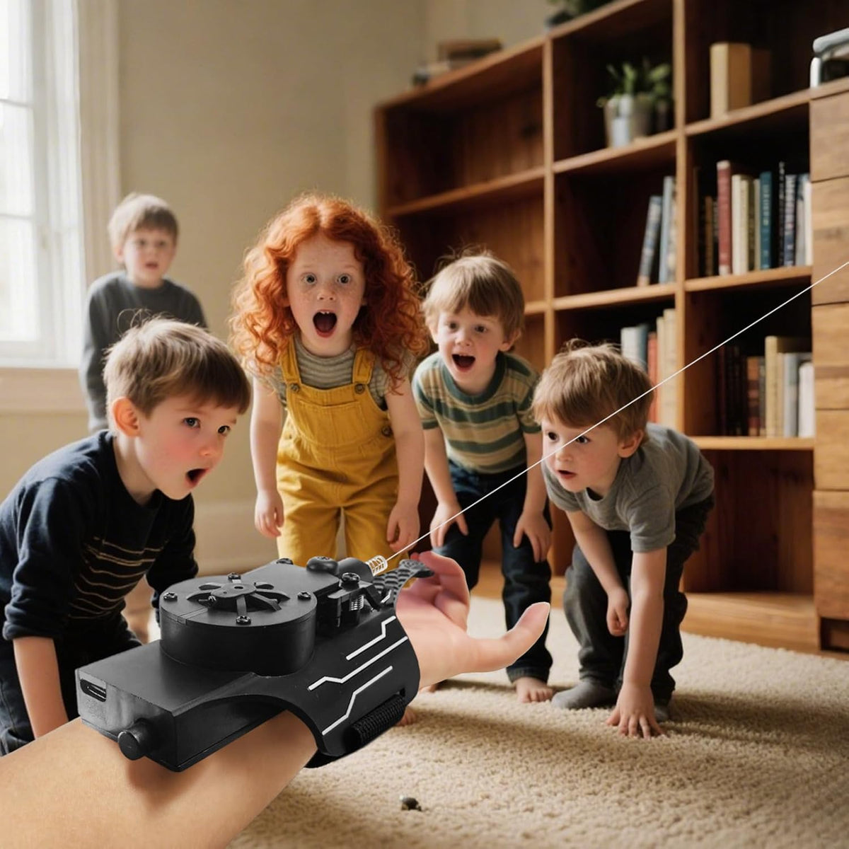 HNCSFW Spider Silk Launcher for Kids, Web Shooters - (Black 2 - image 3