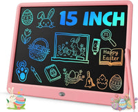 TEKFUN 15" LCD Writing Tablet for Kids - Pink / 15 Inch