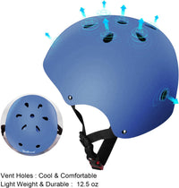 Besttravel Kids Helmet, Toddler Adjustable Kids Ages 3-8 Years Old Boys Girls Multi-Sports Safety - Blue - image 4