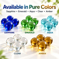 Sukh 78 Pcs Glass Marbles - 78 Pcs - 6 Colors - image 4