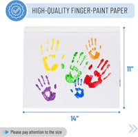 Mr. Pen, Finger Paint Paper Pad for Kids - image 3