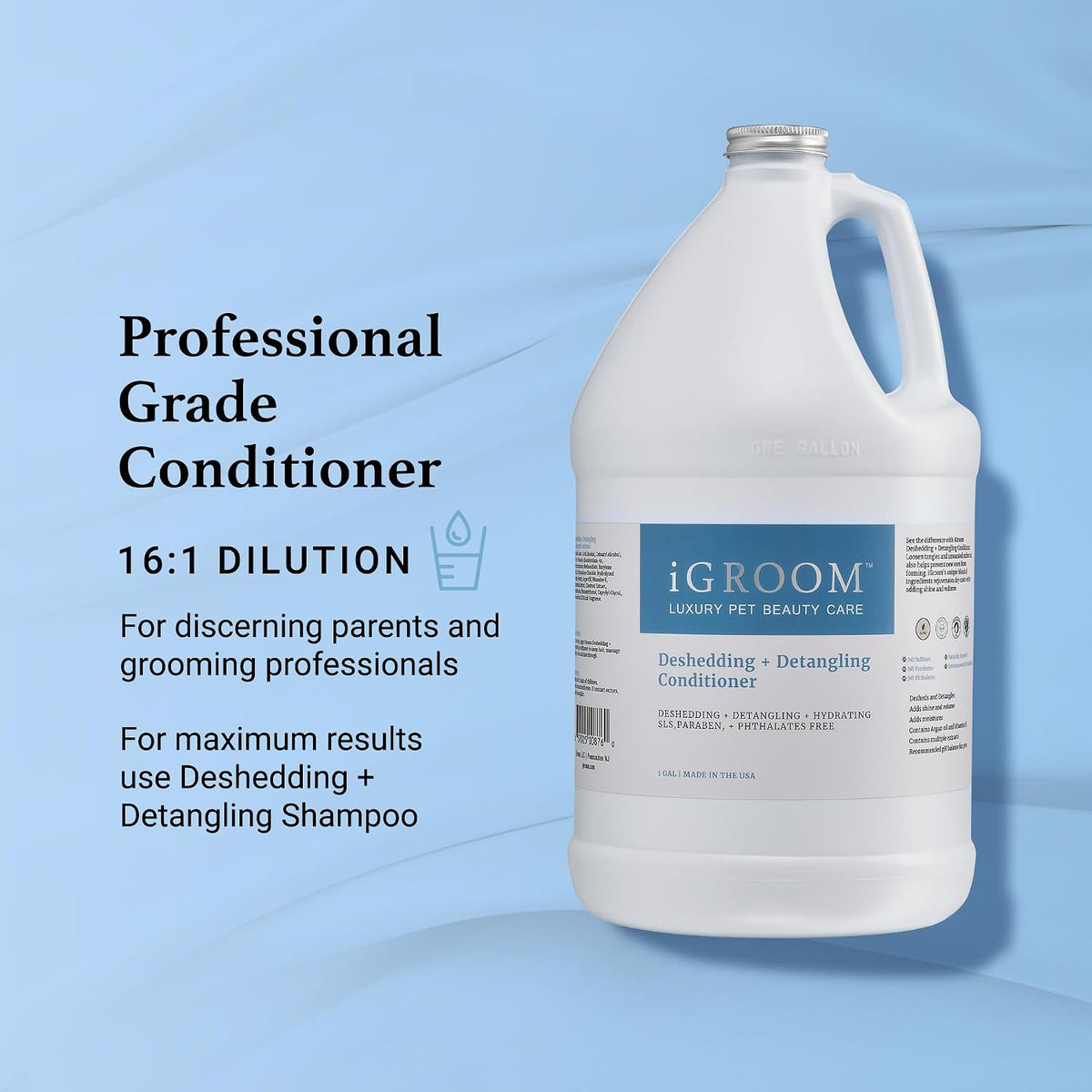 iGroom Deshedding & Detangling Dog Conditioner - 16 OZ - image 4