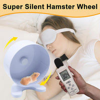 Hamster Wheel, 8.7" Super-Silent Exercise Wheels - White / Large - image 2