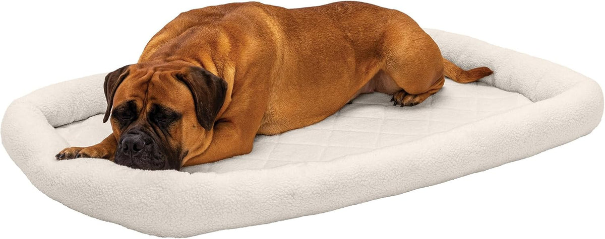 FurHaven Dog Bed for Extra Small Dogs & Cats - Jumbo (XX-Large) / Cream