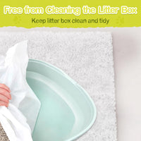 24-pack jumbo cat litter box liners with drawstring, 37 x 18 inches - view 4