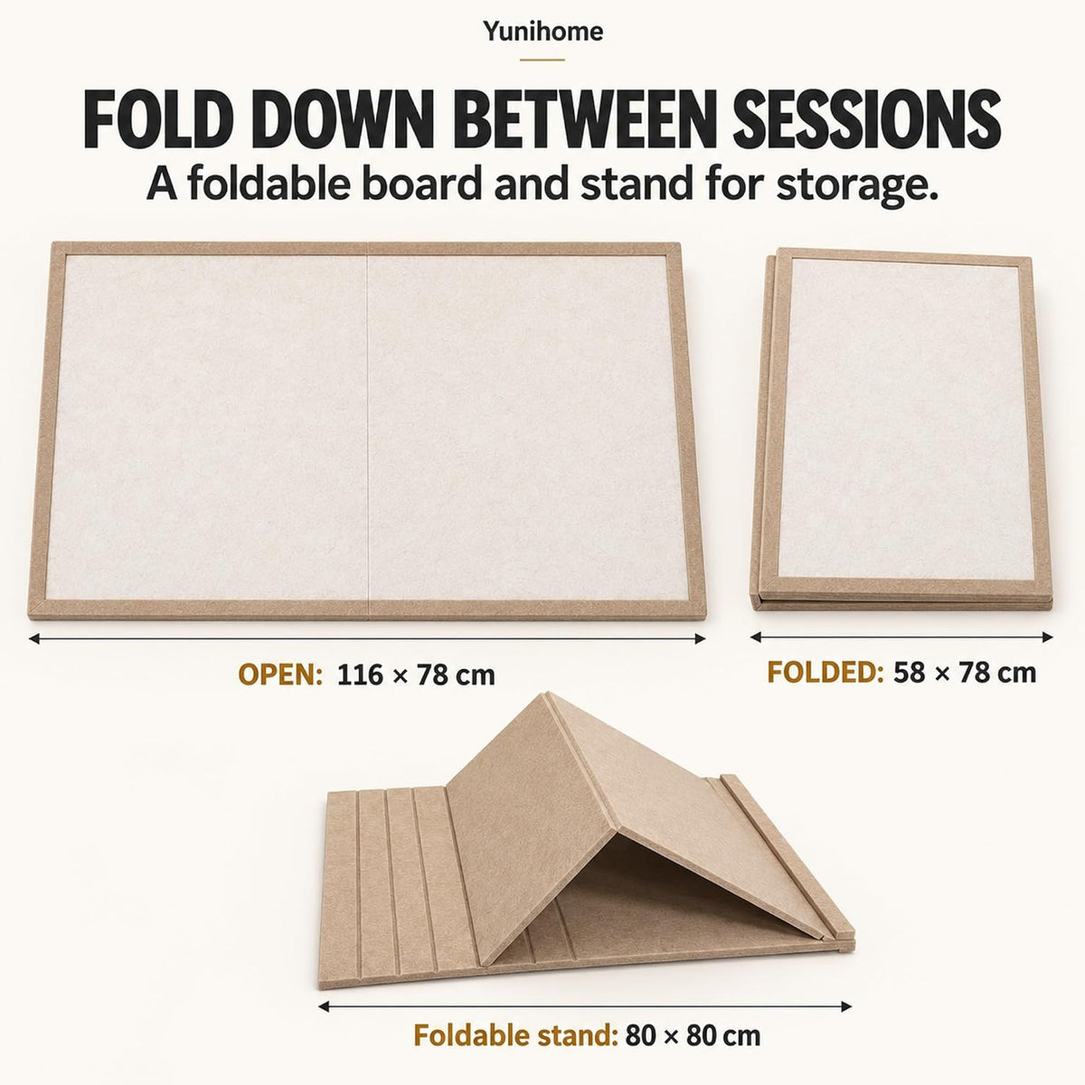 Yunihome puzzle board for 1000 pieces with 4 sorting trays and protective cover - view 11