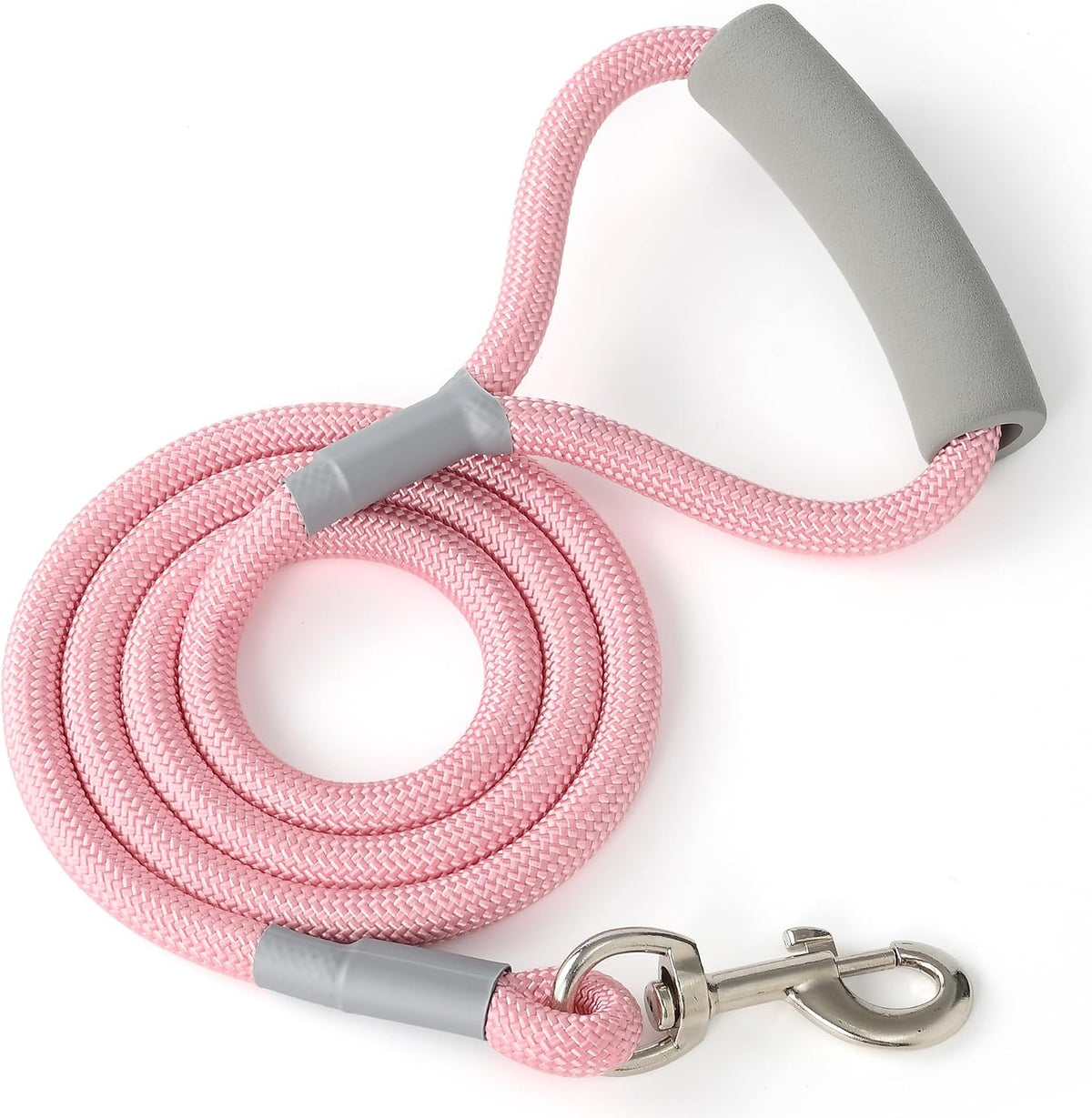 Mile High Life Dog Leash, with Padded Handle - Pink / 4 Feet