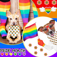 Halloween Dog Bandanas 2 Pack Reversible Triangle Scarf – Essentials for Dogs - Pride - image 4