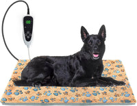 Large Dog Heating Pad 36x24 in with Normally Open Function – Essentials for Dogs - Yellow / 36 x 24 in