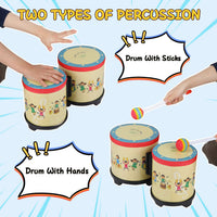 Musfunny Floor Tom Drum for Kids – Fun for Kids & Family - 5"-6" - image 3