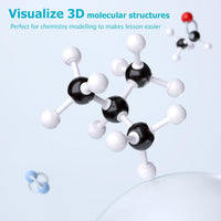 YCHOULEK 444 piece molecular model kit with atoms and bonds for organic chemistry - view 9