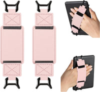 CoBak 2 Pack Secure Hand Strap for Ebook Reader - Pebbled Pink-2 Pack / 6-7.5"