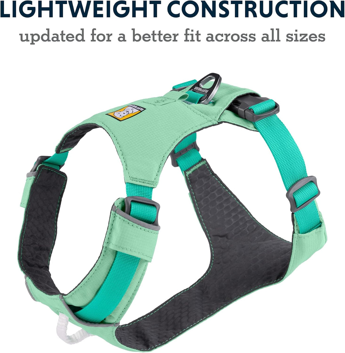 Ruffwear, Hi & Light Dog Chest Harness - Sage Green / XXX-Small - image 2
