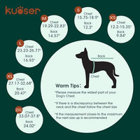 Kuoser Thigh Wound Sleeve for Dogs, Dog Recovery Sleeve for Back Legs, Pet Surgical Suit for Large Medium Small Dogs, Purple