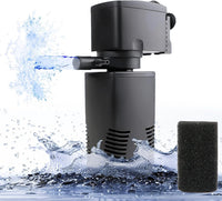 Aquarium Filter for 55-150 Gallons Tank - Black / 20-45 Gallon Fish Tank