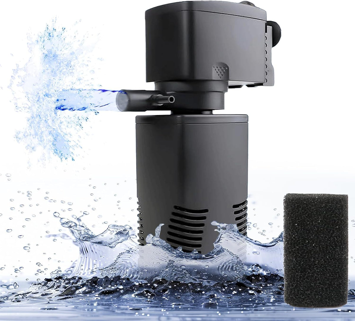 Aquarium Filter for 55-150 Gallons Tank - Black / 20-45 Gallon Fish Tank