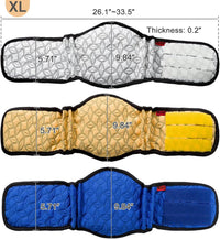 Mkono Belly Bands for Male Dogs - Blue,White,Yellow / X- Large - image 2