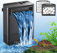 IX-120 Turtle Tank Filter Aquarium Filter Power Adjustable 30-55 Gal. - Large for 20-85 Gal