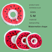 Cat Recovery Soft Collar, Waterproof Soft Recovery Collar. Anti-bite and Anti-Lick Wound Healing Safe Adjustable Elizabethan Collar.(M)