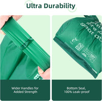 125 Count Cat Poop Bags with Handles - Unscented / 60 Count / Large-17.7"x11.8" - image 4