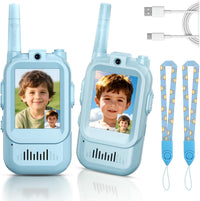 Kids Video Walkie Talkies - BLUE/BLUE